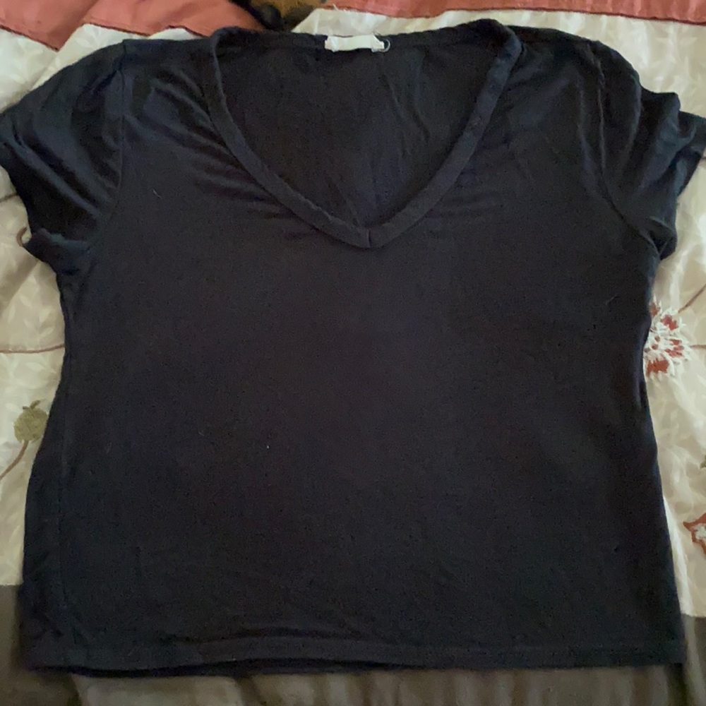 Black crop top